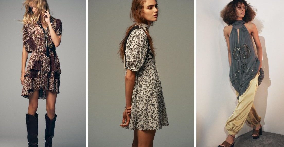 6 vestidos de los 70 que encontré en Zara y que no quiero dejar de llevar este verano