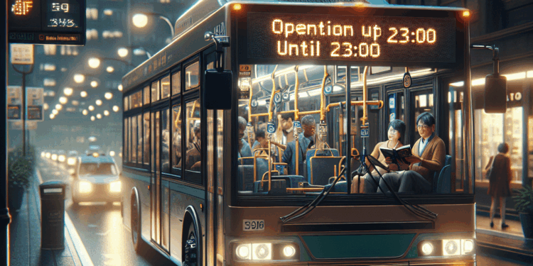 El servicio de transporte amplía su horario hasta las 23:00 – Dimension Turistica Magazine