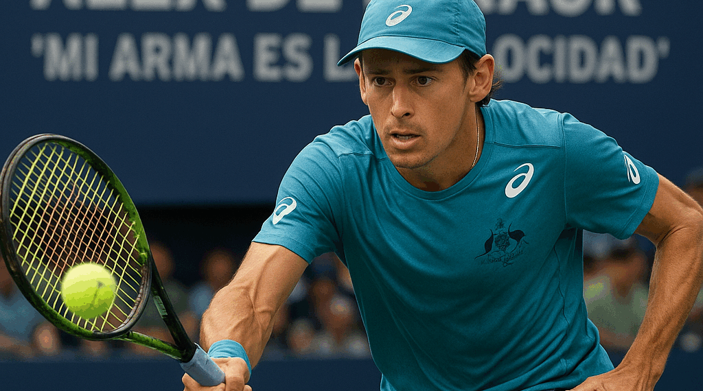 Keep an Eye on Australian Tennis Player Alex de Minaur at the 2025 US Open: ‘My Weapon Is Speed’