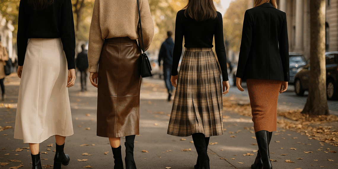Todas las faldas en tendencia de Otoño-Invierno 2025