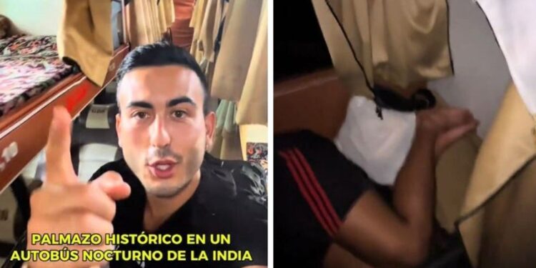 Un español de viaje por la India, sin palabras tras su experiencia en un autobús bus nocturno por el país: «Parece Port Aventura»