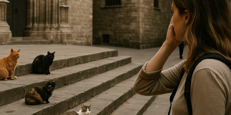 Una argentina de viaje en Barcelona se sorprende con una escena cotidiana: “¿Esto es cultural?"