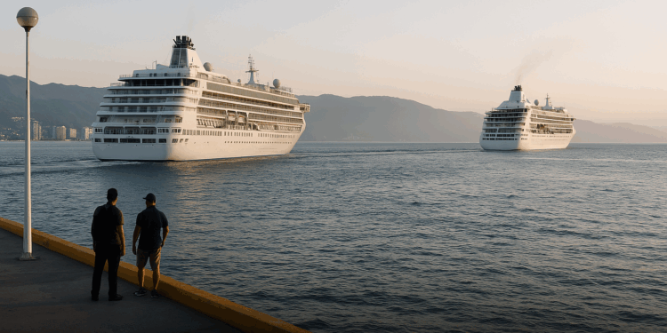 La Jornada - Zarpan de Puerto Vallarta dos cruceros hacia las Islas Marías