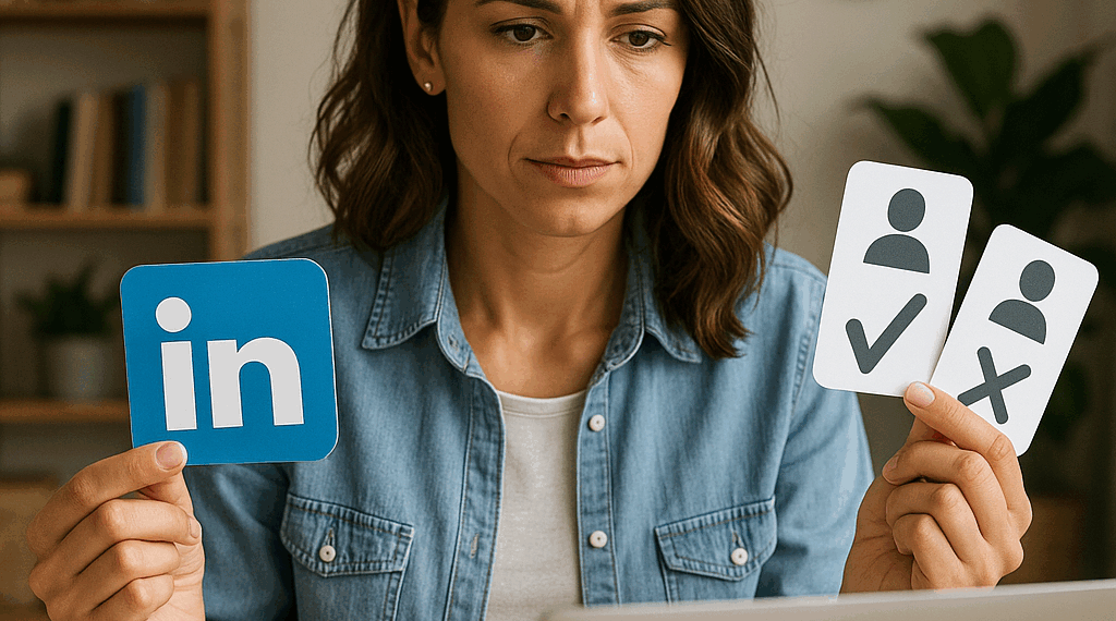¿Cómo saber a quién aceptar en LinkedIn y a quién no?