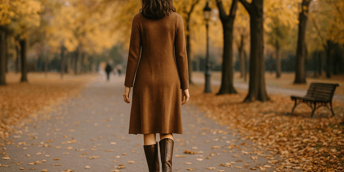 10+ Dress and Boot Combos to Wear All Fall Long