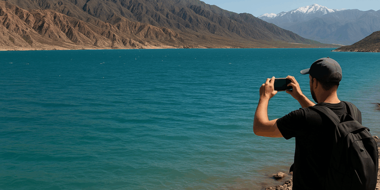 El Dique Cuesta del Viento, reconocido por un influencer entre los mejores del mundo