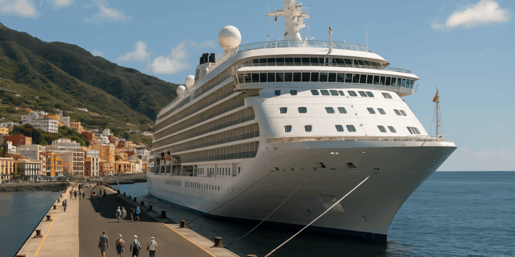 Santa Cruz de La Palma inicia la temporada de cruceros 2025-2026 en los puertos de la provincia occidental