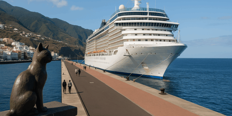 Santa Cruz de La Palma inicia temporada de cruceros 2025-2026
