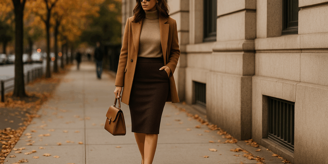 9 Effortlessly Polished Pencil Skirt Outfits to Try This Fall