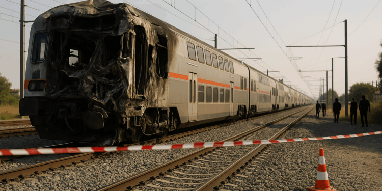 MAPI: NUEVO ATENTADO A VÍA FÉRREA IMPIDE EVACUACIÓN