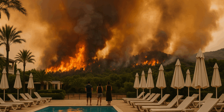 CEAV alerta del grave impacto de los incendios en el sector turístico