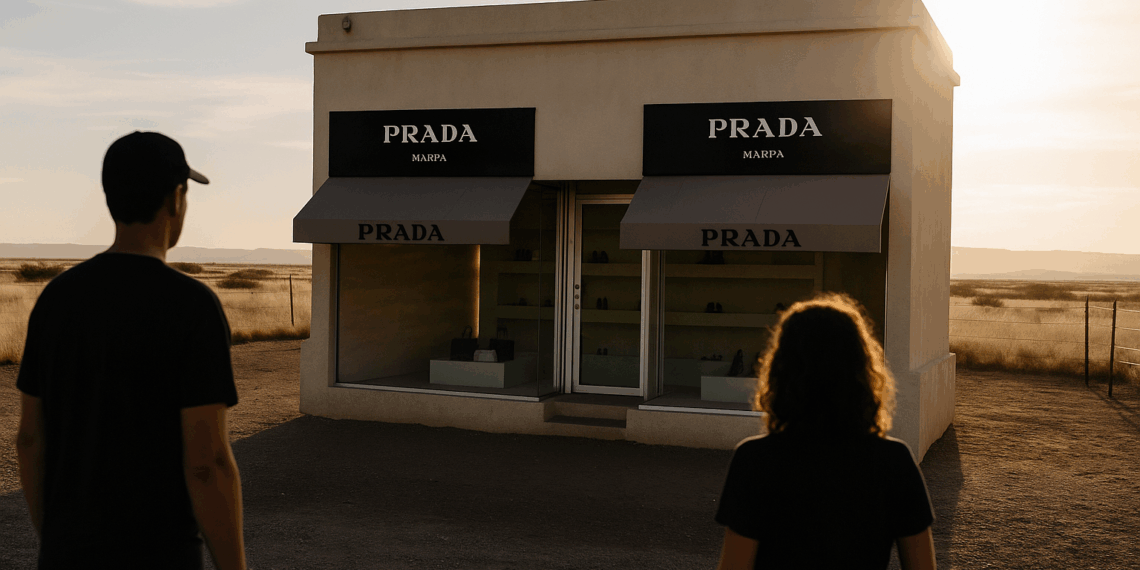 As Prada Marfa Turns 20, Artists Elmgreen & Dragset Open Their Most Surreal Exhibition Yet