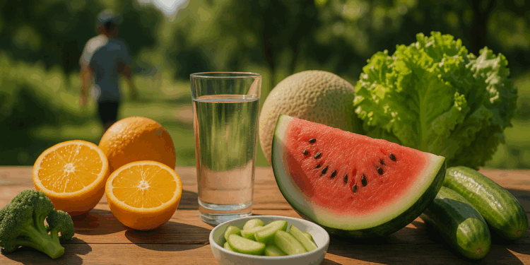 Foods That Are Rich in Water Fight Dehydration
