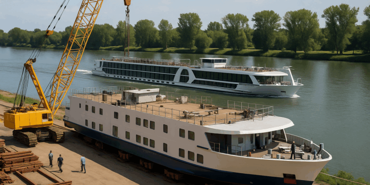 AmaWaterways realiza un pedido de ocho nuevos barcos para su flota en Europa