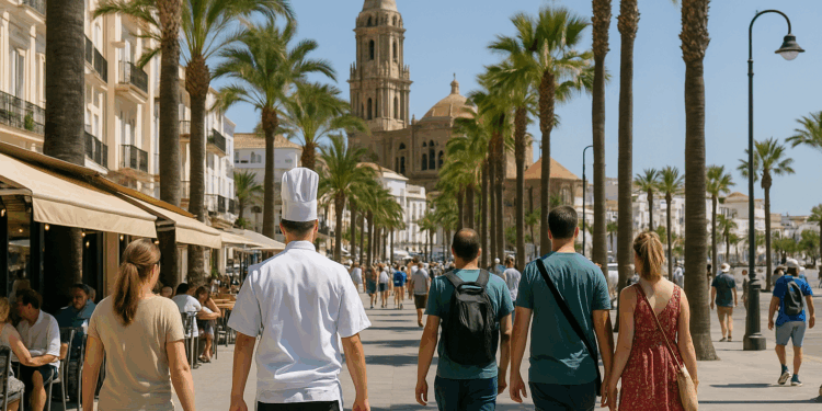 El empleo en el sector turístico crece un 0,5 % en Andalucía