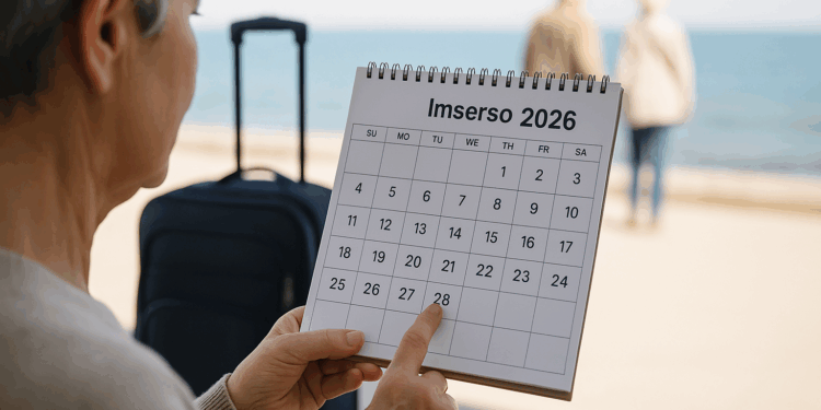 Calendario de reservas para los viajes Imserso 2026