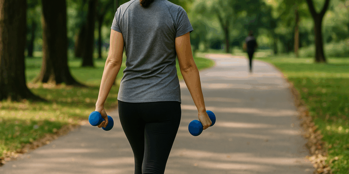 Caminar con pesas, la mejor alternativa para las que odian correr (y cómo hacerlo bien)