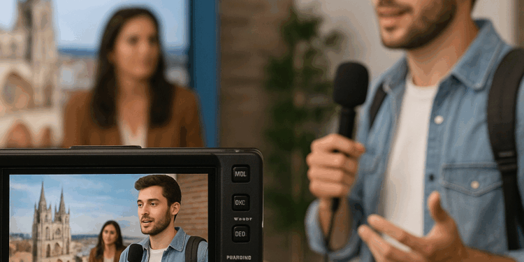 Carlo posa con cámaras en el capítulo grabado en Budapest.