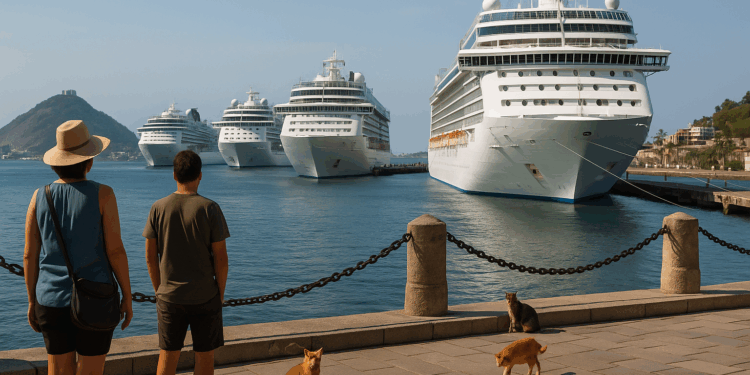 Cierra Mazatlán septiembre con el arribo de cinco cruceros