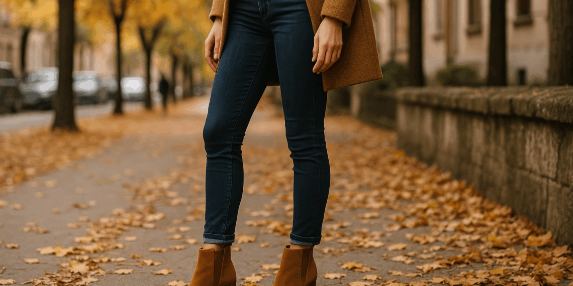 5 looks de botines con jeans para ser la mejor vestida en otoño 2025