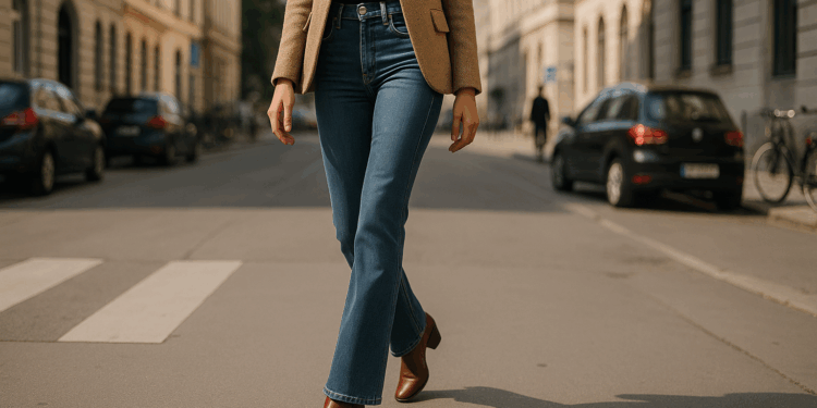 Cómo llevar jeans bootcut con botas elegantes en septiembre 2025, según las tendencias del street style y cuáles comprar