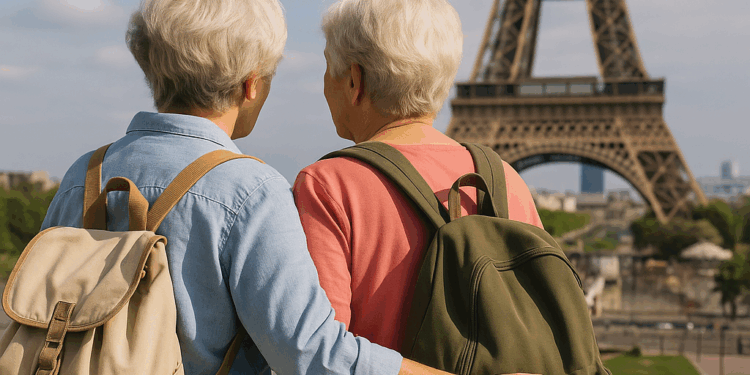 cómo dos amigas de 84 años convirtieron el duelo en una vuelta al mundo