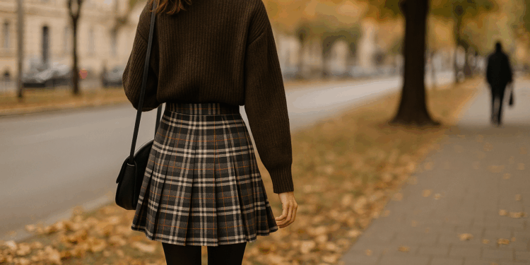 Cómo llevar faldas de cuadros en Otoño-Invierno 2025