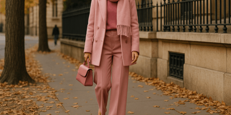 4 combinaciones infalibles para llevar el color rosa en otoño 2025