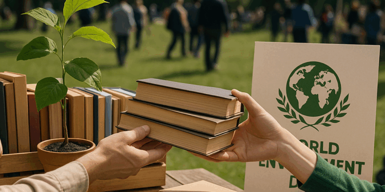 De la Raíz al papel: UdeC celebra el Día del Medio Ambiente con trueque de libros, viajes inmersivos y concursos
