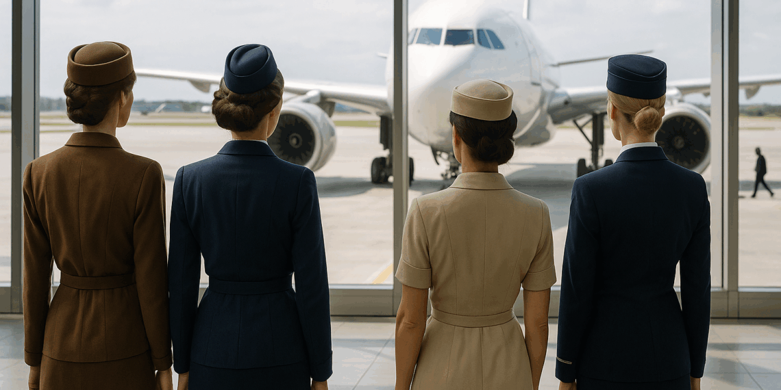 Air France nos invita a viajar por 90 años de historia a través de sus uniformes más emblemáticos