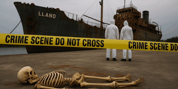 Hallan restos humanos en el crucero de Potrero del Llano