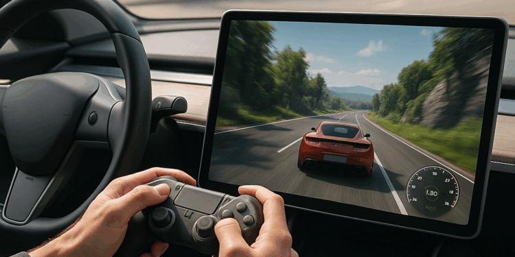 vas a poder jugar a la Xbox en la pantalla de tu coche