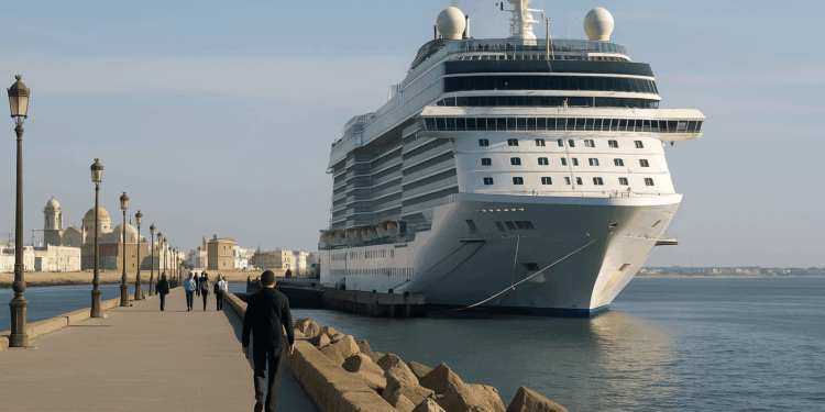 Sube número de escalas de cruceros en Cádiz y baja el de pasajeros