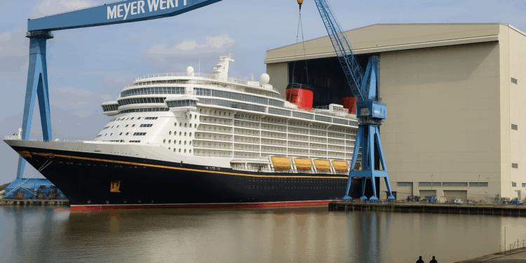 Meyer Werft retrasa en tres meses entrega de crucero de Disney
