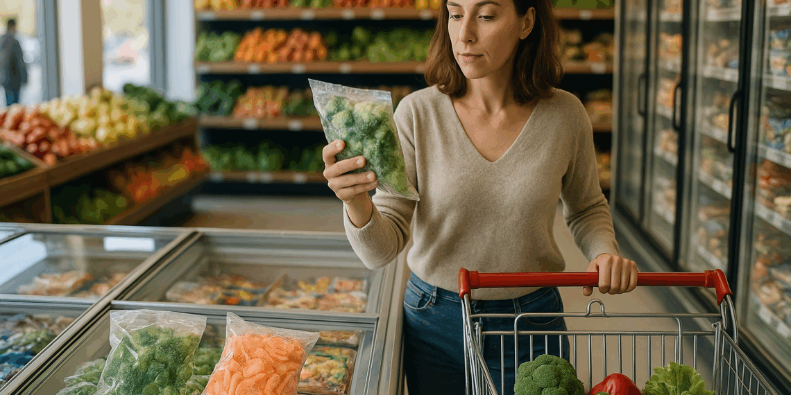 El 63% de los europeos considera que la comida congelada puede ser tan nutritiva como la fresca
