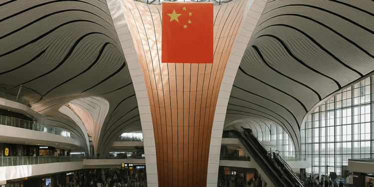 Aeropuerto Daxing de Beijing espera más de 1,3 millones de viajes de pasajeros durante las vacaciones del Día Nacional 
