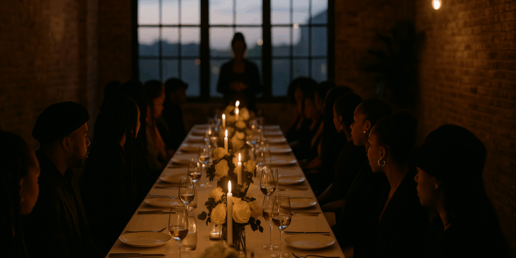 Black in Fashion Council Closes New York Fashion Week With an Intimate Dinner Party in Bushwick