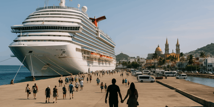 El Carnival Panorama, con sus más de 4 mil pasajeros, reactiva la vida económica de Mazatlán - El Sol de Mazatlán