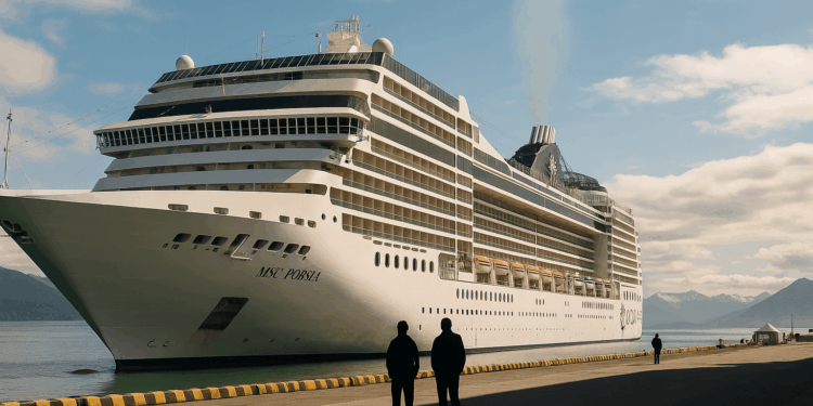 MSC Poesia será actualizado con MSC Yacht Club y restaurantes previo a su arribo a Alaska