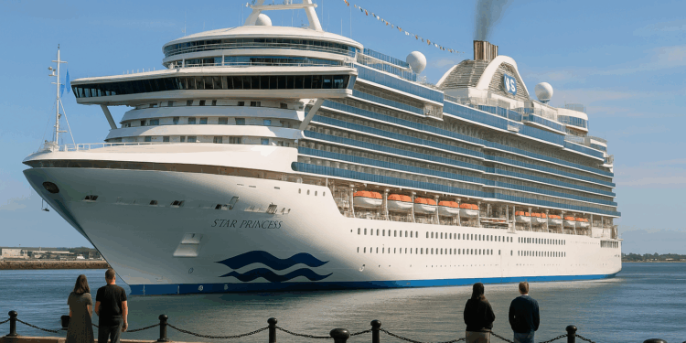 Princess Cruises recibe oficialmente al Star Princess