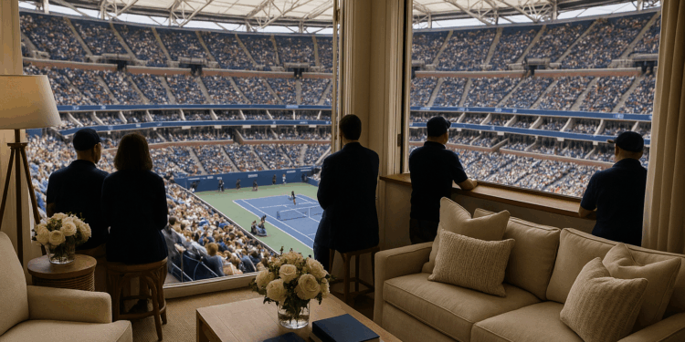 Ralph Lauren’s Suite Was the Place to Be at the US Open