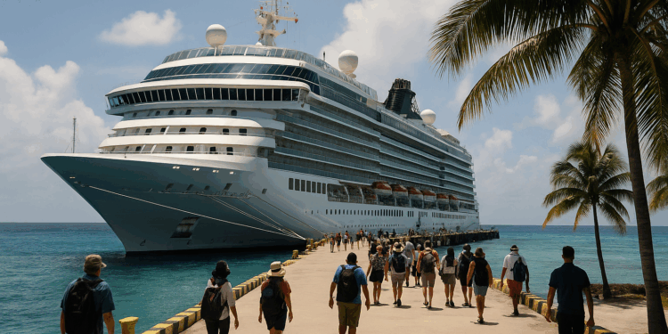 La llegada del crucero "Star of the Seas" impulsa el desarrollo turístico de Quintana Roo » ¡ Uniendo al Caribe !