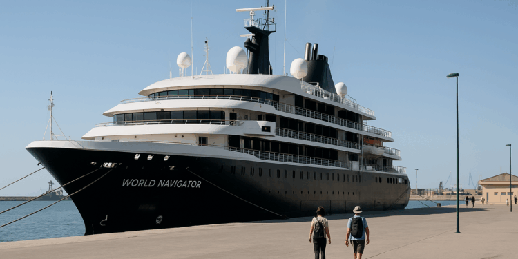 El buque «World Navigator» reanuda las escalas de cruceros en PortCastelló