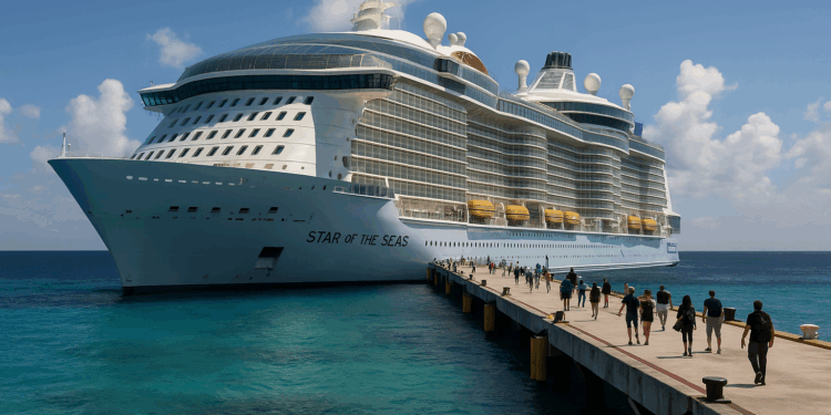 Llega por primera vez a Cozumel el crucero Star of the Seas