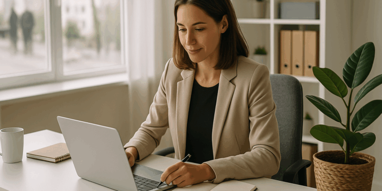 el trabajo soñado de una mujer que tiene una serie de cosas gratis y gana 2.300 dólares al mes