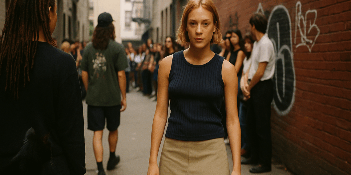 At X-Girl’s ’90s Fashion Show, Angela Hill Captured an Underground Scene—and an Unknown Chloë Sevigny