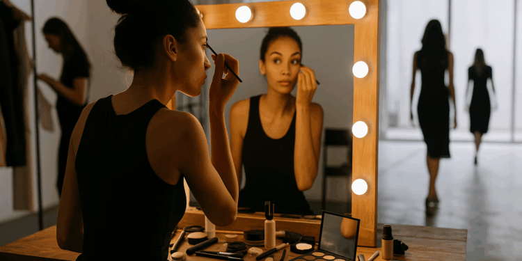 At Rachel Comey, Models Do Their Own Hair and Makeup