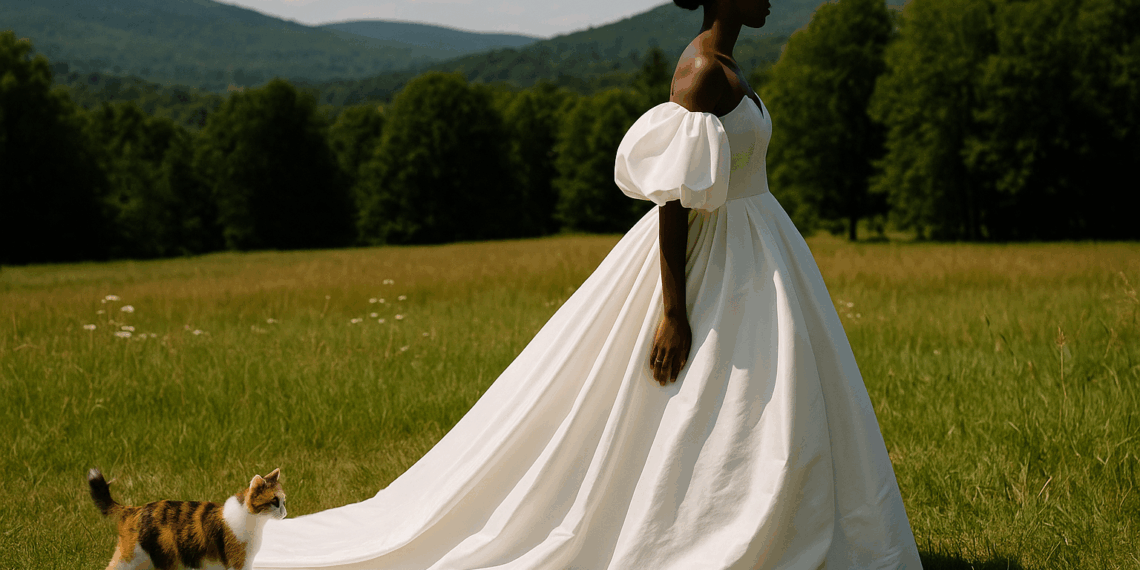 This Vogue Editor Bride Wore Christopher John Rogers for Her Wedding in a Catskills Meadow