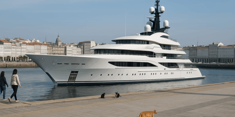 El Muelle de Calvo Sotelo de A Coruña.