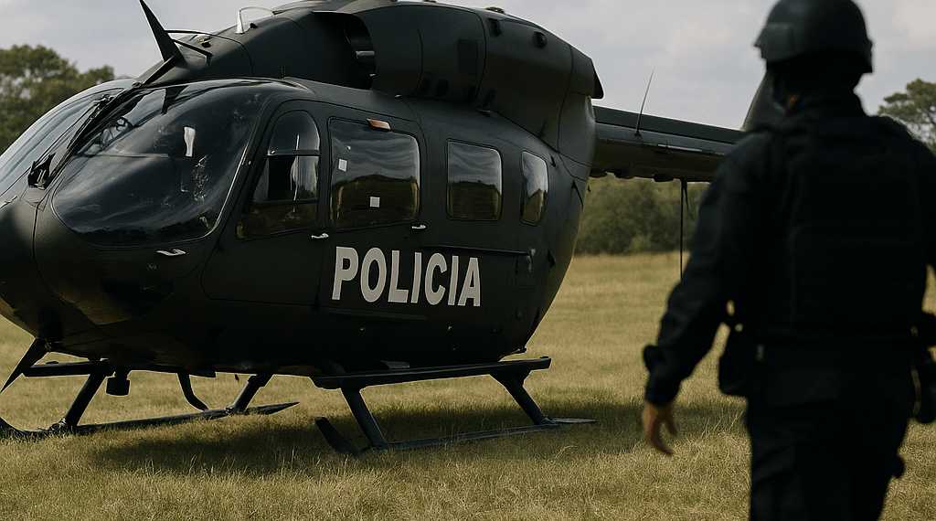 Juliana Guerrero habla sobre sus viajes en helicóptero de la Policía: “Por seguridad nacional”